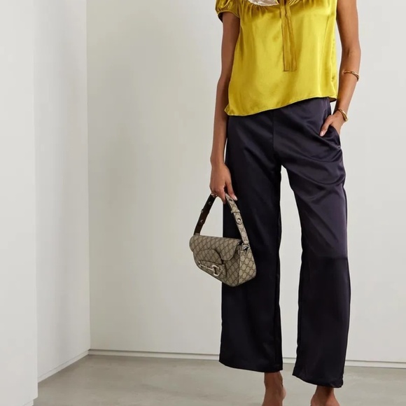 Doen Camri top, Palmetto/Chartreuse, Large - Picture 2 of 7